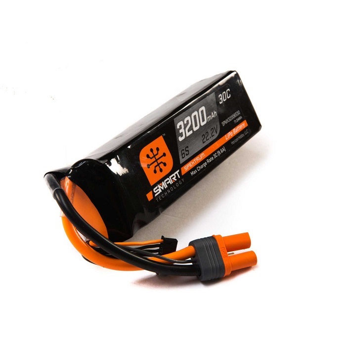 Spektrum 22.2V 3200mAh 6S 30C Smart LiPo IC5